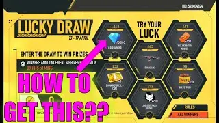 LUCKY DRAW EVENT FREE FIRE || FREE FIRE LUCKY DRAW EVENT FULL DETAILS