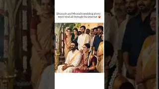 Dhanush And Mrunal Thakur Got Married in an intimate south indian ceremony ?? wedding photos