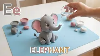 Play-Doh A to Z Animals for Kids | Satisfying ASMR Clay Sculpting | Toddler Learning