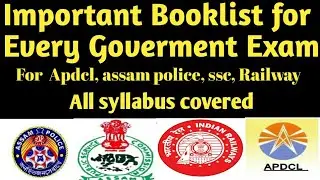 Best Books for Apdcl,Railway,SSC, assam police and other goverment Exam||APDCL BEST BOOK 2018||