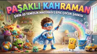 Pasaklı Kahraman | Şirin 3D Temizlik Macerası | Epic Çocuk Şarkısı