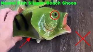 ✅  How To Use NUOMI Fish Slipper Beach Shoes Review