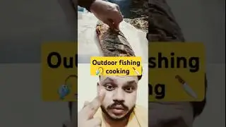 Jungle mein mangal #food #cooking #fish #outdoorcooking #nature #fishing #camping #selfishkumar