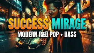 Success Mirage (Lyric Video) - Modern R&B Pop & Deep Bass | Motivation Vibe