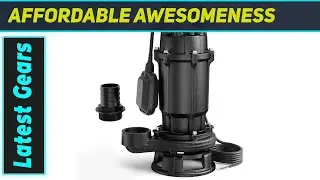 Aquastrong 1 HP Sewage Grinder Pump &ndash; Best Heavy-Duty 220V 4200 GPH Solution