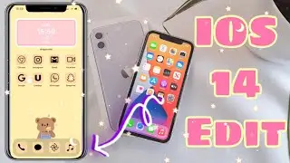IOS 14 💗 customize home screen 📲✏️with me (iphone 11) + tutorial 💞