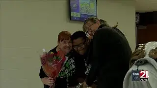 Student surprises New Haven High School teachers