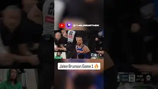 Jalen Brunson WENT OFF Game 1🔥 #knicksvsceltics #nbaplayoffs2025 #lifewithdk