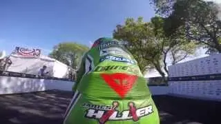 Kawasaki Ninja H2R &ndash;  Isle of Man,  James Hillier Onboard Lap, 2015 official