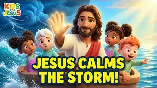 With Jesus In My Boat | Christian Kids Worship Song | I Feel Peaceful