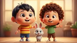 Cute Bunny Cartoon Story for Kids | Hindi Animated Story