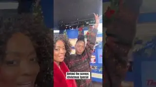 Best moments on the Christmas Promise set. #kingdomheartstv #talkshow #bts #instagramreels #fyp