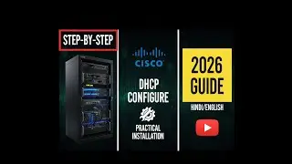 Cisco CCNA: DHCP Configuration Lab (2026 Updated) |  DHCP Server on Cisco Router | Step-by-Step
