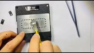 LED LCD TV EMMC REBALLING Stencil Kit BGA153 BGA169 Bga Reball Tools