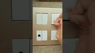 Switch ke upar lagaye Symbol awr ek baar me click karen switch as per Requirements