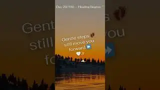 Healing Series 20/100 ✨ Every small step matters. #health #life #trending #love #mentalhealth