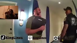 KingLinxs Reacts: Drunk Dad&rsquo;s Epic Hotel FAIL on Body‑Cam! 🍻😳