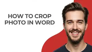 How To Crop Photo In Word - GUIDE!