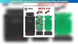 Unboxing MPPS V18 ECU Chip Tuning Interface Auto OBD 2 OBD2 For EDC15 EDC16 EDC17 Multi-Language CA