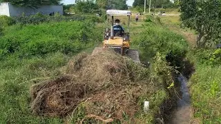Fantastic New Actions!! To Heal The Land By Skills Dozer Clear Grass, Tree and Pushing Garbage