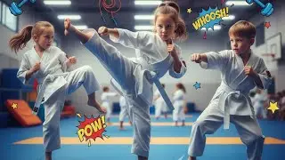 Kids Fitness & Fun Activities &ndash; Martial Arts in Action  