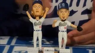 Kershaw & Beckett Quakes No-No Bobblehead Review