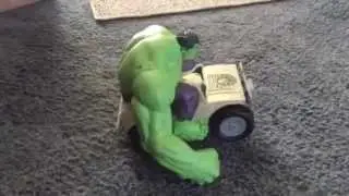 Hulk Smash Remote Control Marvel Avengers RC Car Truck Test Drive