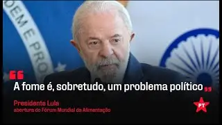 Lula participa da abertura do Fórum Mundial da Alimentação