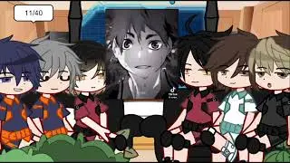 Haikyuu React To Hinata Shoyo||Use x2 speed||Gacha Club||Scarlet_x.