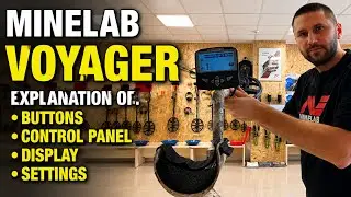 Minelab Voyager – Buttons, Display & Settings Explained | Full Beginner Guide