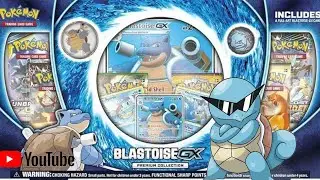 Unboxing Blastoise GX Premium Collection Box