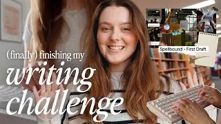 finishing my 50k #writingchallenge 🫶🏻📈✨ // balancing online + offline writing & staying the course 🧭