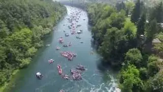 Bajina Basta Drinska Regata - 4K DJI Phantom 3 Aerial Footage