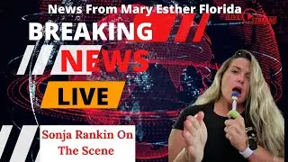 Breaking News Out of Okaloosa County Florida Today, Field Correspondent Sonia Rankin Reports