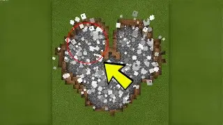 Minecraft: TNT Heart TRICK ❤️
