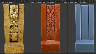 Blender Sculpting With Textures | 3D Game Art