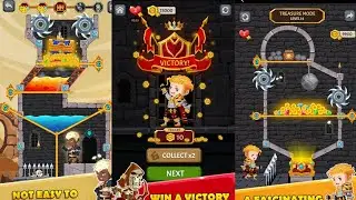 How To Loot - Pin Pull &  Hero Rescue|| Android Game Review || Gameplay