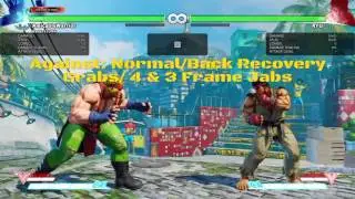 SFV Alex neutral throw tech