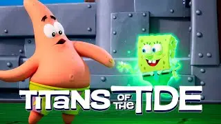 Призрачный Бикини Боттом—SpongeBob SquarePants: Titans of the Tide прохождение №1
