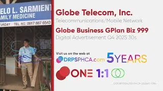 Globe Business GPlan Biz 999 Digital Ad Q4 2025 30s (Philippines) [1:1/ST]