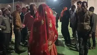 देसी खड़ी राई नृत्य कार्यक्रम ग्राम झाझर जिला पन्ना मध्यप्रदेश तारीख 30112025