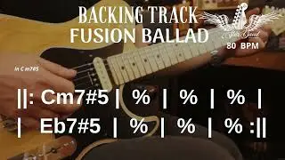 Backing Track Fusion Ballad in Cm7#5