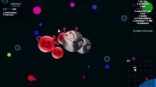 Agar.io - PreSplit Duo Takeover ft. Hyzi
