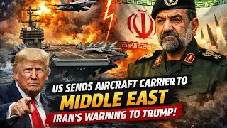 Trump vs Iran || Aircraft Carrier Deployed, Tehran Warns of Massive Retaliation