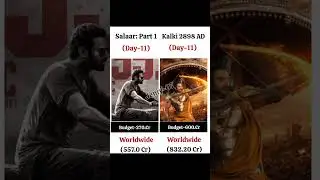 Salaar Part 1 Vs Kalki 2898 Ad Movie Comparison Box Office Collection Day 11 _boxofficecomparison