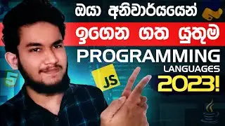🚀 9 Must-Know Programming Languages for 2023: Stay Ahead of the Game! 💻📈🌟 - Sinhala