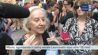 Milano, sgomberato il centro sociale Leoncavallo dopo oltre 130 rinvii