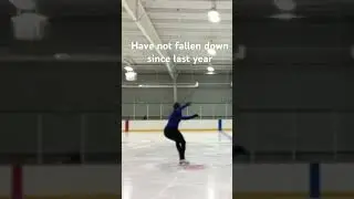 New year #figureskating #shorts #flying #deathdrop #butterfly