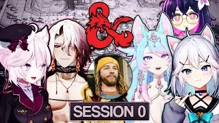 Dungeons & Dragons Campaign | Session 0 (ft. Vei, Lilypichu, Nyanners, Silvervale & Burn)