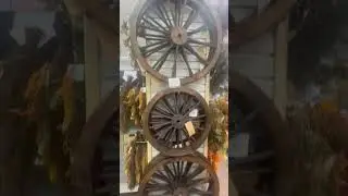Wagon Wheel Decor #short
